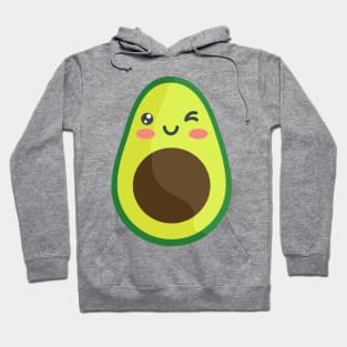 Avocado Kawaii Cute Hoodie